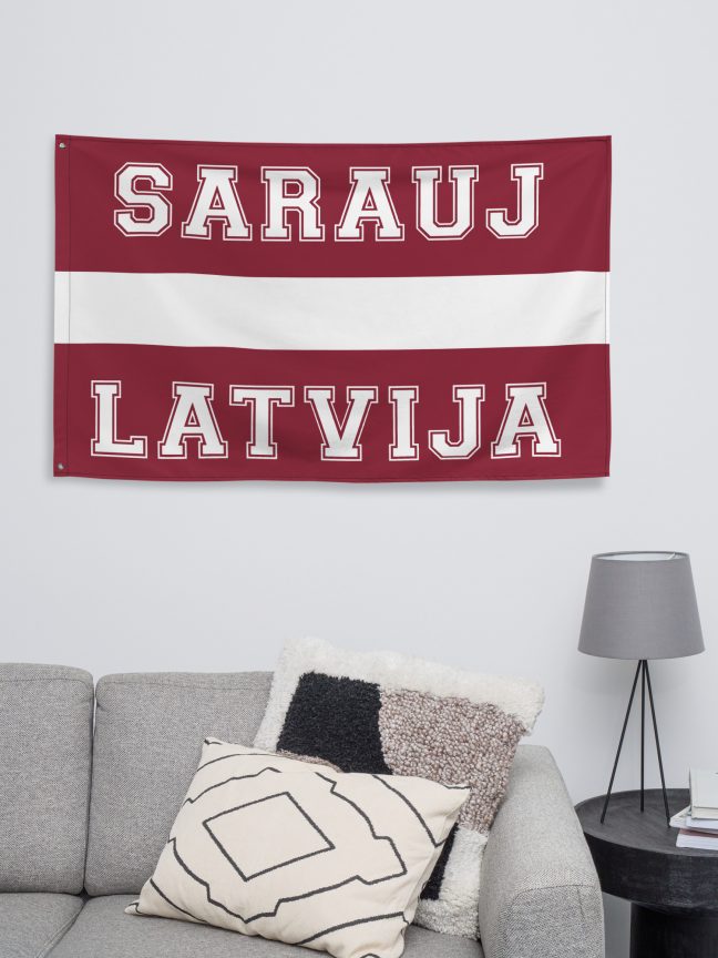 Sporta Fanu Karogs 'SARAUJ, LATVIJA'