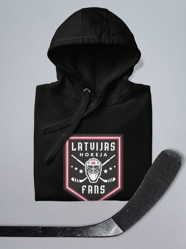 Latvijas Hokeja Fanu Džemperis Vīriešu / Sieviešu / Bērnu