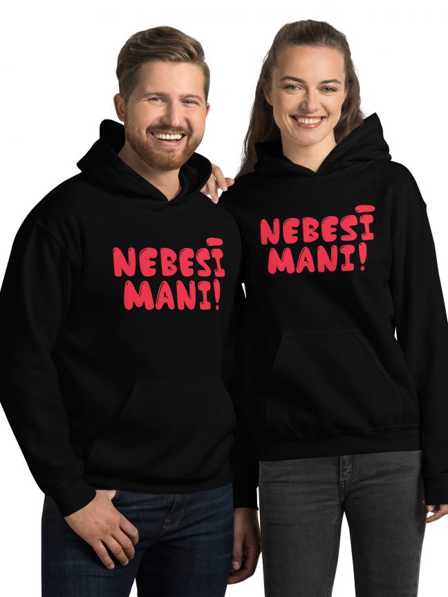 NEBESĪ MANI džemperis gan sievietēm gan vīriešiem