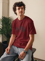 unisex-organic-cotton-t-shirt-burgundy-front-6797d1d3dfa5f.jpg